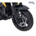 [TR2306] Motor Honda NC750x na akumulator 2x35W 12V/4.5Ah odgłosy silnika boczne kółka bluetooth MP3 - żółty