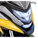 [TR2306] Motor Honda NC750x na akumulator 2x35W 12V/4.5Ah odgłosy silnika boczne kółka bluetooth MP3 - żółty