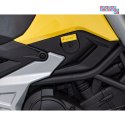 [TR2306] Motor Honda NC750x na akumulator 2x35W 12V/4.5Ah odgłosy silnika boczne kółka bluetooth MP3 - żółty