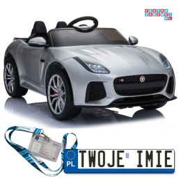 Jaguar F-Type 2x45W Lakierowany Auto na Akumulator Ekoskóra EVA LED