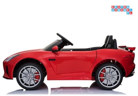 Jaguar F-Type 2x45W Lakierowany Auto na Akumulator Ekoskóra EVA LED