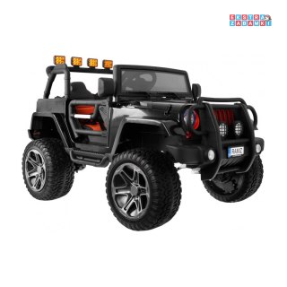 Jeep Monster 4x4 na akumulator - pilot, regulacja siedzenia, MP3, LED, EVA