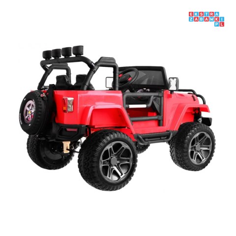 [WXE1688] Jeep Monster Auto na akumulator 4x45 24V/7Ah pilot regulacja siedzenia MP3 LED EVA