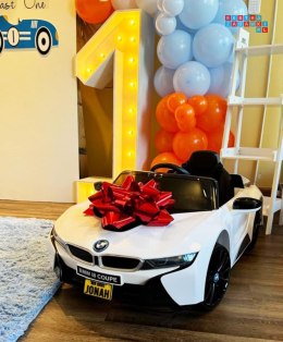 Kokarda prezentowa do autka na akumulator, czerwona, 20cm