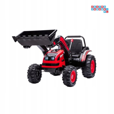 Koparka Traktor 2x35W Pojazd na Akumulator Dla Dzieci Bluetooth ekoskóra