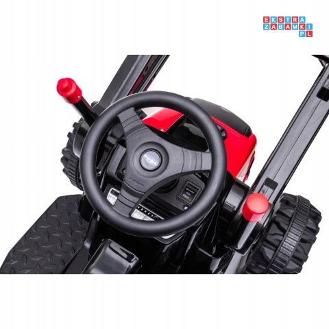 Koparka Traktor 2x35W Pojazd na Akumulator Dla Dzieci Bluetooth ekoskóra