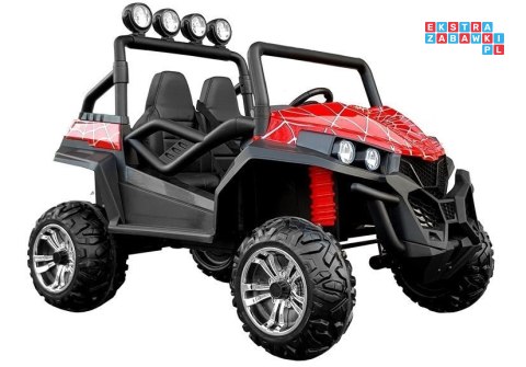 Lakierowany Pojazd 4x45W na Akumulator z Bluetooth Ekoskóra EVA LED