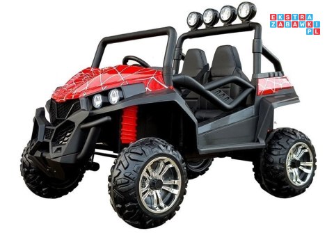 Lakierowany Pojazd 4x45W na Akumulator z Bluetooth Ekoskóra EVA LED