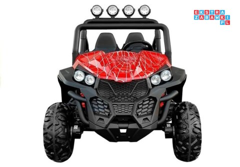 Lakierowany Pojazd 4x45W na Akumulator z Bluetooth Ekoskóra EVA LED