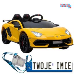 Lamborghini Aventador EVA LED z Pilotem Auto na Akumulator dla dzieci