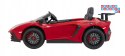 [A8803] Lamborghini Aventador SV na akumulator 2x200W 24V/10Ah Pilot EVA audio LED - czerwony