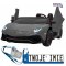 [A8803] Lamborghini Aventador SV na akumulator 2x200W 24V/10Ah Pilot EVA audio LED - szary