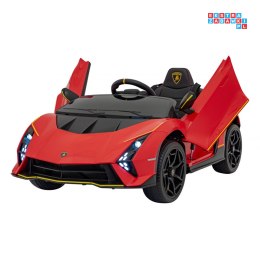 Lamborghini Invencible Pojazd Na Akumulator Ekoskóra Koła EVA Wejście USB MP3 Bluetooth
