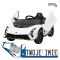 [S319] Lamborghini Invencible na akumulator 4x35W 12V/7Ah ekoskóra EVA USB MP3 Bluetooth - biały