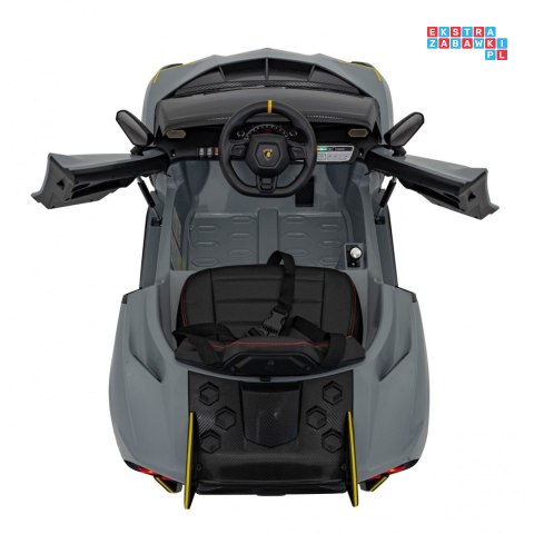 Lamborghini Invencible Pojazd Na Akumulator Ekoskóra Koła EVA Wejście USB MP3 Bluetooth