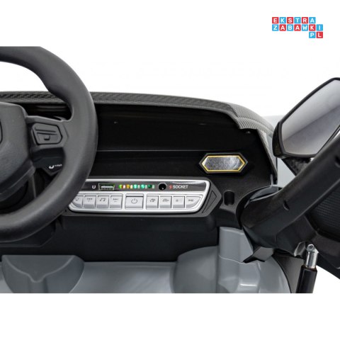 Lamborghini Invencible Pojazd Na Akumulator Ekoskóra Koła EVA Wejście USB MP3 Bluetooth