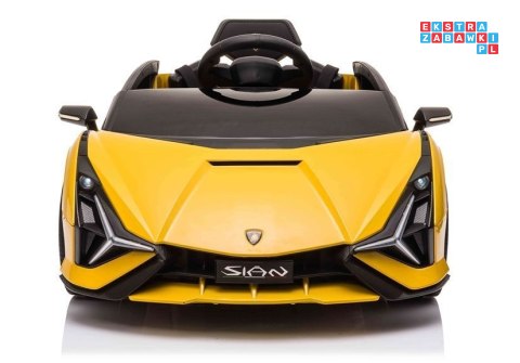 Lamborghini sian Auto na akumulator ekoskóra koła EVA wejście MP3 USB