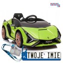 Lamborghini sian Auto na akumulator ekoskóra koła EVA wejście MP3 USB