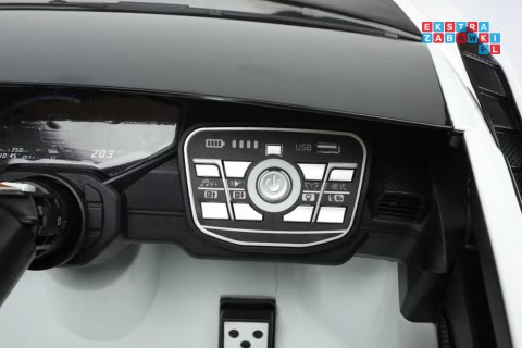 [15526] Lamborghini STO DRIFT na akumulator 2x45W 24V/4.5Ah z Pilotem EVA LED - szary