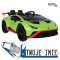 [15525] Lamborghini STO DRIFT na akumulator 2x45W 24V/4.5Ah z Pilotem EVA LED - zielony