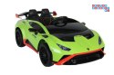 [15525] Lamborghini STO DRIFT na akumulator 2x45W 24V/4.5Ah z Pilotem EVA LED - zielony