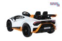 [15523] Lamborghini STO DRIFT na akumulator 2x45W 24V/4.5Ah z Pilotem EVA LED - biały