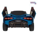 [QLS-6988] Lamborghini Sian na akumulator 4x100W 24V/9Ah ekoskóra EVA MP3 USB Bluetooth pasy - niebieski