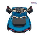 [QLS-6988] Lamborghini Sian na akumulator 4x100W 24V/9Ah ekoskóra EVA MP3 USB Bluetooth pasy - niebieski