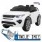 [HL2388] Land Rover Discovery na akumulator 2x35W 12V/7Ah z pilotem i regulacją siedzenia EVA MP3 LED - biały