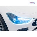 Maserati Ghibli 2x35W Auto na akumulator dla dzieci ekoskóra EVA LED
