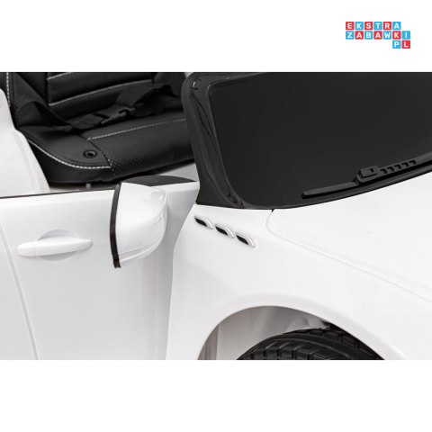 Maserati Ghibli 2x35W Auto na akumulator dla dzieci ekoskóra EVA LED