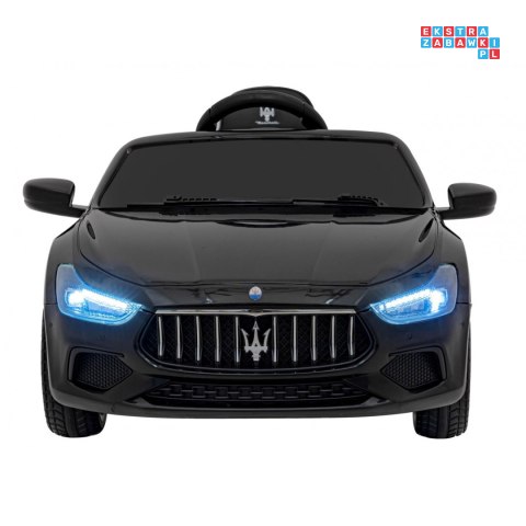 Maserati Ghibli 2x35W Auto na akumulator dla dzieci ekoskóra EVA LED