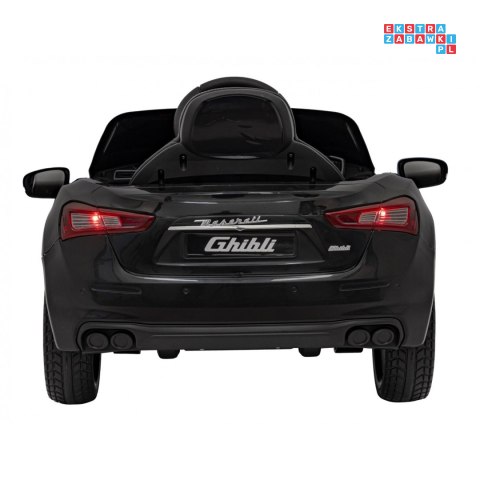 Maserati Ghibli 2x35W Auto na akumulator dla dzieci ekoskóra EVA LED