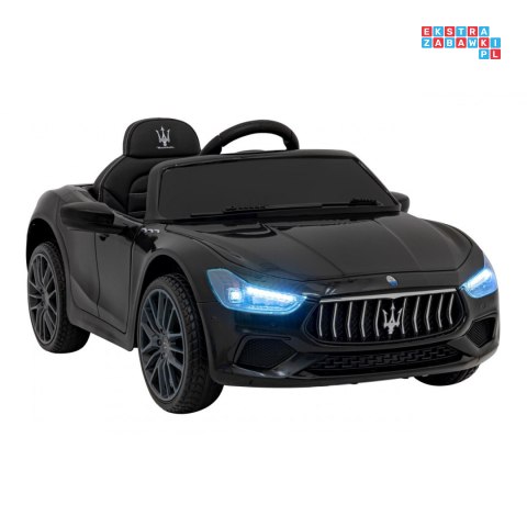 Maserati Ghibli 2x35W Auto na akumulator dla dzieci ekoskóra EVA LED