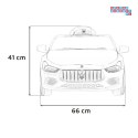 Maserati Ghibli 2x35W Auto na akumulator dla dzieci ekoskóra EVA LED