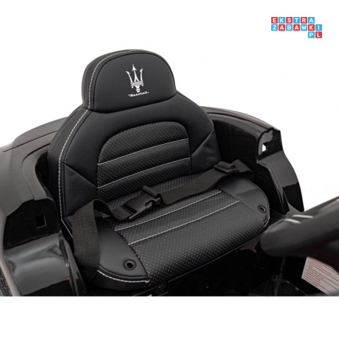 Maserati Ghibli 2x35W Auto na akumulator dla dzieci ekoskóra EVA LED