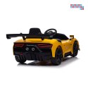 [QLS-8601] Maserati MC200 GT2 na akumulator 4x4 (20W i 35W) 12V/7Ah ekoskóra EVA bluetooth wolny start - żółty