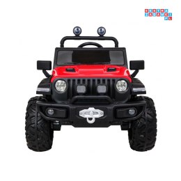 [HC-8988] Master Of Terain na akumulator 4x35W 12V/10Ah ekoskóra EVA MP3 - czerwony