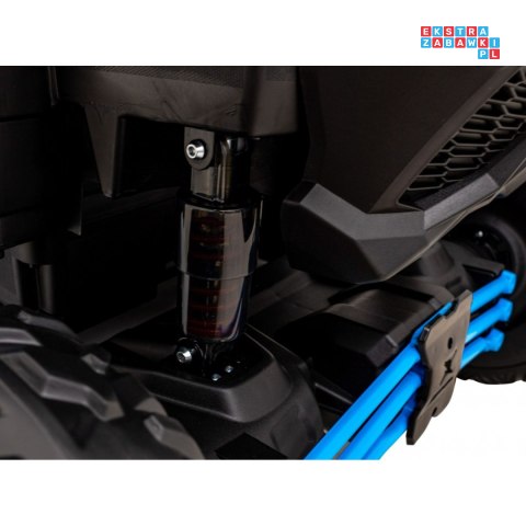 [DK-CA001] Buggy Maverick Turbo RR dwuosobowy 4x200W 24V/14Ah koła EVA, ekoskóra, LED - niebieski