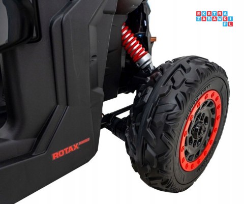 [DK-CA001] Buggy Maverick Turbo RR dwuosobowy 4x200W 24V/14Ah koła EVA, ekoskóra, LED - czarny