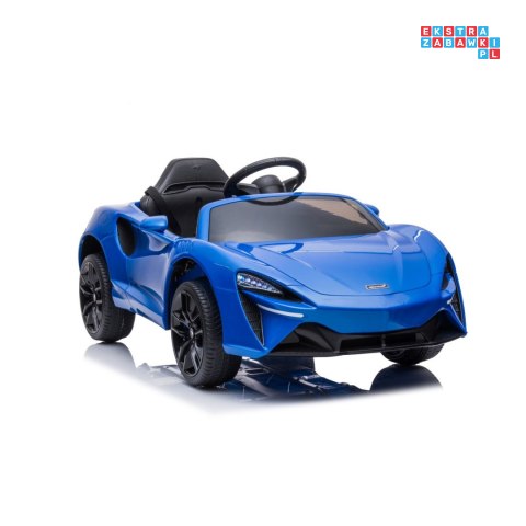 [JL211] Mclaren Artura na akumulator 4x35W 12V/10Ah pilot wolny start EVA audio LED - niebieski