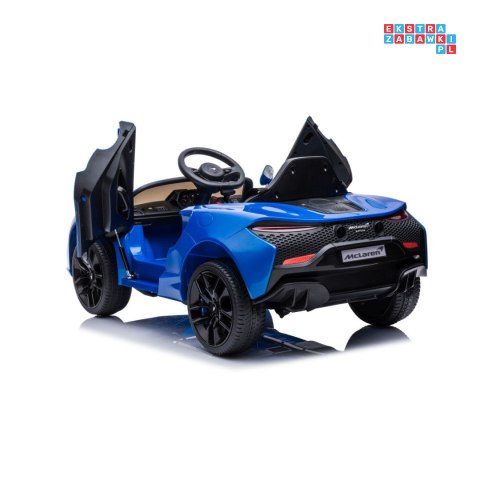 [JL211] Mclaren Artura na akumulator 4x35W 12V/10Ah pilot wolny start EVA audio LED - niebieski