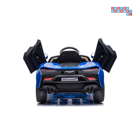 [JL211] Mclaren Artura na akumulator 4x35W 12V/10Ah pilot wolny start EVA audio LED - niebieski