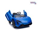 [JL211] Mclaren Artura na akumulator 4x35W 12V/10Ah pilot wolny start EVA audio LED - niebieski