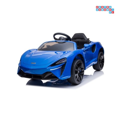[JL211] Mclaren Artura na akumulator 4x35W 12V/10Ah pilot wolny start EVA audio LED - niebieski