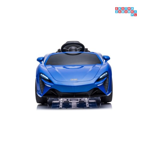 [JL211] Mclaren Artura na akumulator 4x35W 12V/10Ah pilot wolny start EVA audio LED - niebieski