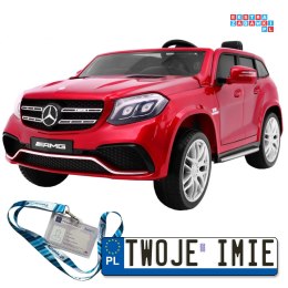Mercedes AMG 4x4 GLS63 Lakierowane na akumulator dla dzieci Pilot