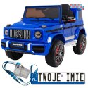 Mercedes AMG G63 Auto Lakierowane na akumulator pilot MP3 LED EVA pasy