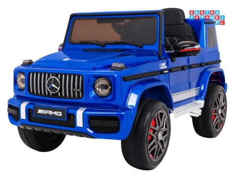 Mercedes AMG G63 Auto Lakierowane na akumulator pilot MP3 LED EVA pasy