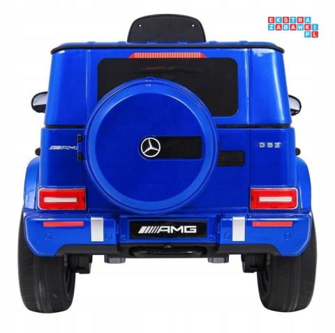 Mercedes AMG G63 Auto Lakierowane na akumulator pilot MP3 LED EVA pasy